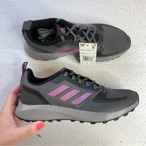 adidas Shoes Adidas Runfalcon Gray Cherry Trail Running